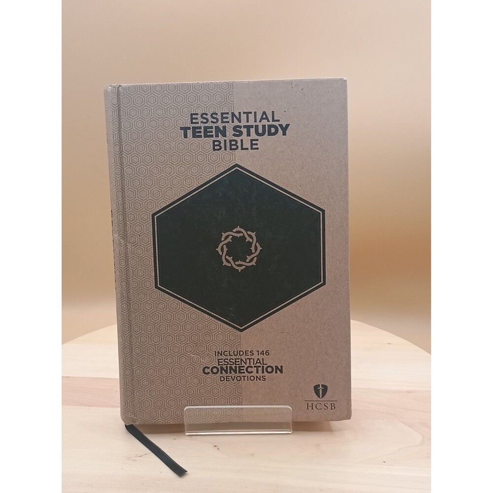 HCSB Essential Teen Study Bible, Gray Cork LeatherTouch by B&H Kids Editorial